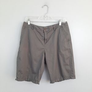 Merona Gray High Waist Bermuda Short